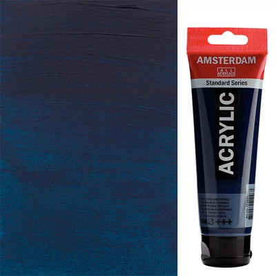 Talens Amsterdam akrilfesték, 120 ml - 566, prussian blue (phthalo)