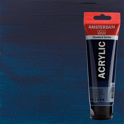 Talens Amsterdam akrilfesték, 120 ml - 566, prussian blue (phthalo)