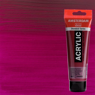 Talens Amsterdam akrilfesték, 120 ml - 567, permanent red violet