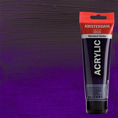 Talens Amsterdam akrilfesték, 120 ml - 568, permanent blue violet