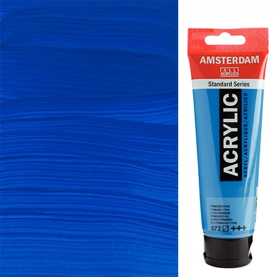 Talens Amsterdam akrilfesték, 120 ml - 572, primary cyan