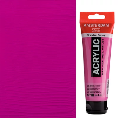 Talens Amsterdam akrilfesték, 120 ml - 577, permanent red violet light