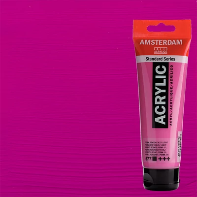 Talens Amsterdam akrilfesték, 120 ml - 577, permanent red violet light