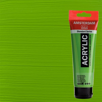 Talens Amsterdam akrilfesték, 120 ml - 605, brilliant green