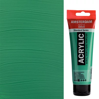 Talens Amsterdam akrilfesték, 120 ml - 615, emerald green