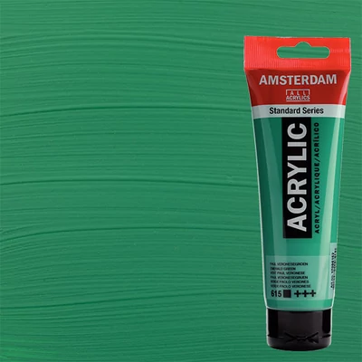 Talens Amsterdam akrilfesték, 120 ml - 615, emerald green