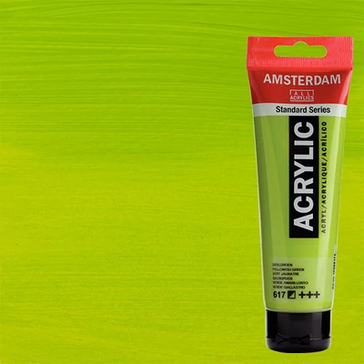 Talens Amsterdam akrilfesték, 120 ml - 617, yellow green