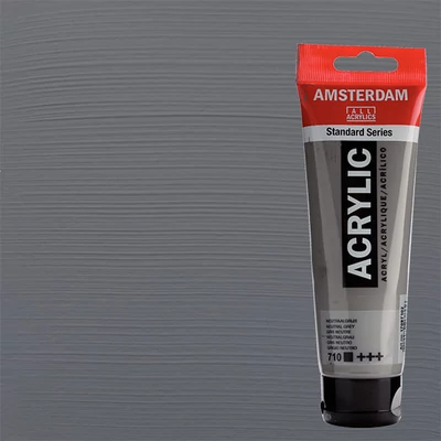 Talens Amsterdam akrilfesték, 120 ml - 710, neutral grey