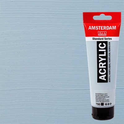 Talens Amsterdam akrilfesték, 120 ml - 750, bluish grey light