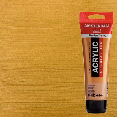 Talens Amsterdam akrilfesték, 120 ml - 803, deep gold