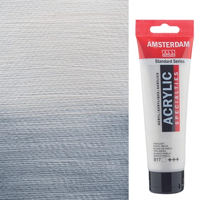 Talens Amsterdam akrilfesték, 120 ml - 817, pearl white