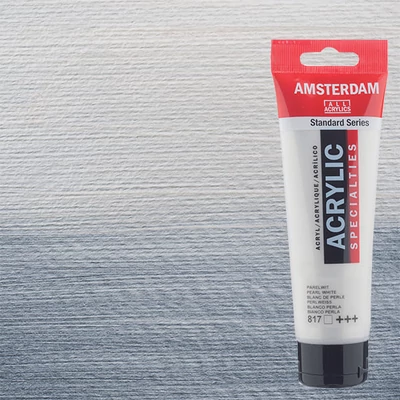 Talens Amsterdam akrilfesték, 120 ml - 817, pearl white