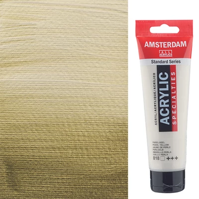 Talens Amsterdam akrilfesték, 120 ml - 818, pearl yellow