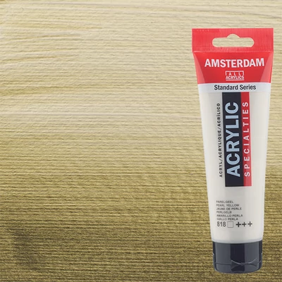 Talens Amsterdam akrilfesték, 120 ml - 818, pearl yellow