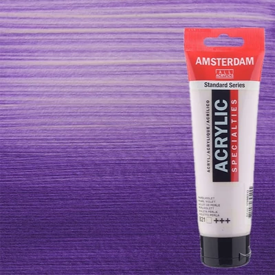 Talens Amsterdam akrilfesték, 120 ml - 821, pearl violet