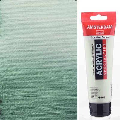 Talens Amsterdam akrilfesték, 120 ml - 822, pearl green