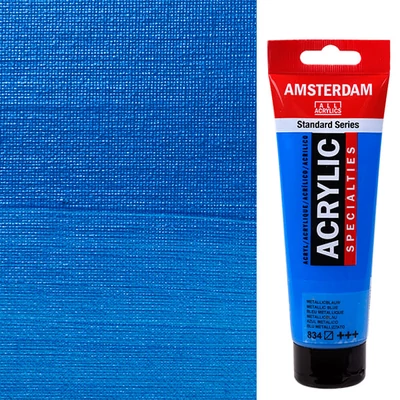 Talens Amsterdam akrilfesték, 120 ml - 834, metallic blue