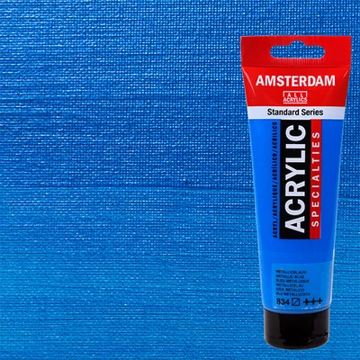 Talens Amsterdam akrilfesték, 120 ml - 834, metallic blue