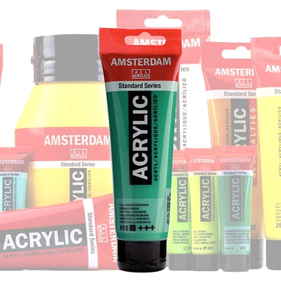 Talens Amsterdam akrilfesték, 120 ml - különféle színekben