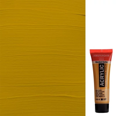 Talens Amsterdam akrilfesték, 20 ml - 227, yellow ochre