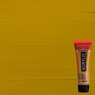 Talens Amsterdam akrilfesték, 20 ml - 227, yellow ochre