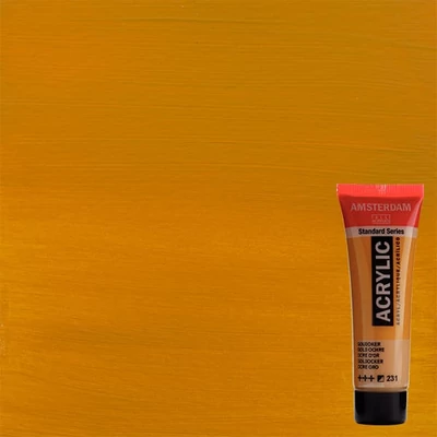 Talens Amsterdam akrilfesték, 20 ml - 231, gold ochre