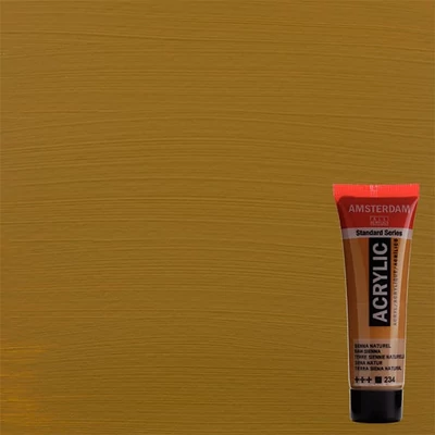 Talens Amsterdam akrilfesték, 20 ml - 234, raw sienna