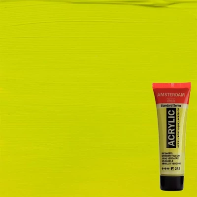 Talens Amsterdam akrilfesték, 20 ml - 243, greenish yellow
