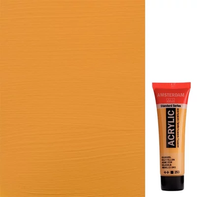 Talens Amsterdam akrilfesték, 20 ml - 253, gold yellow