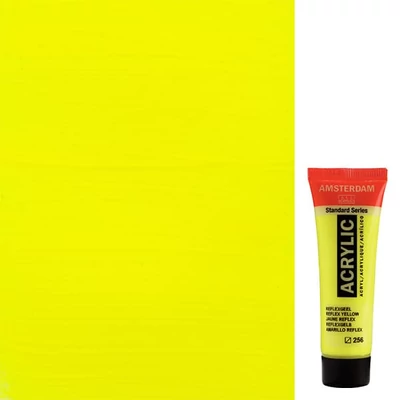 Talens Amsterdam akrilfesték, 20 ml - 256, reflex yellow