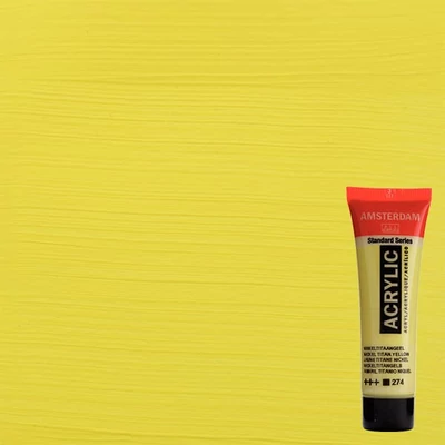 Talens Amsterdam akrilfesték, 20 ml - 274, nickel titanium yellow