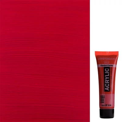 Talens Amsterdam akrilfesték, 20 ml - 318, carmine