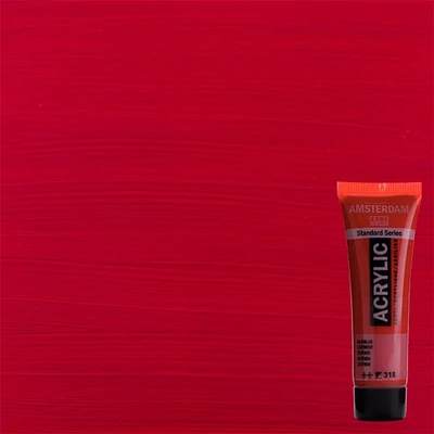 Talens Amsterdam akrilfesték, 20 ml - 318, carmine