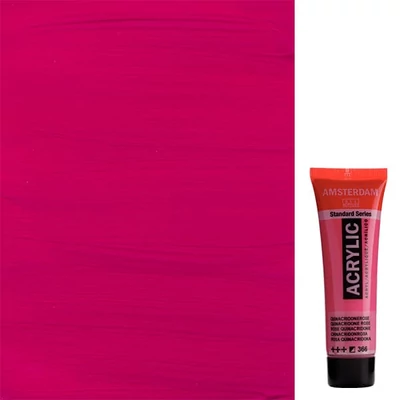 Talens Amsterdam akrilfesték, 20 ml - 366, quinacridone rose