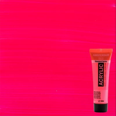 Talens Amsterdam akrilfesték, 20 ml - 384, reflex rose