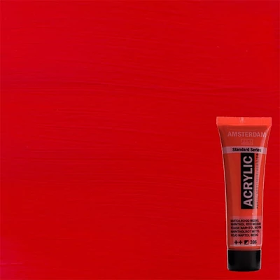 Talens Amsterdam akrilfesték, 20 ml - 396, naphthol red medium