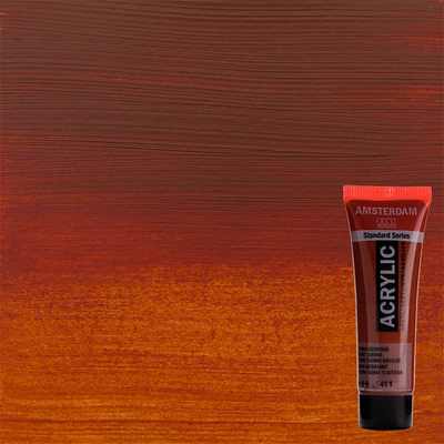 Talens Amsterdam akrilfesték, 20 ml - 411, burnt sienna