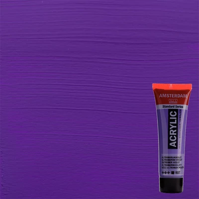 Talens Amsterdam akrilfesték, 20 ml - 507, ultramarine violet