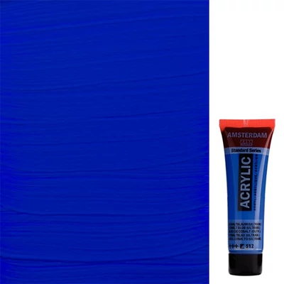 Talens Amsterdam akrilfesték, 20 ml - 512, cobalt blue (ultramarine)