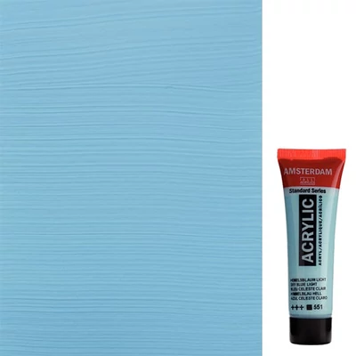 Talens Amsterdam akrilfesték, 20 ml - 551, sky blue light