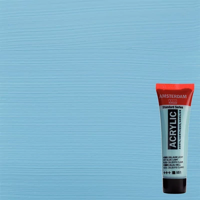 Talens Amsterdam akrilfesték, 20 ml - 551, sky blue light