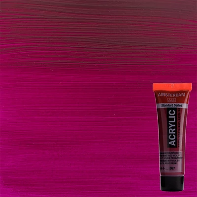 Talens Amsterdam akrilfesték, 20 ml - 567, permanent red violet