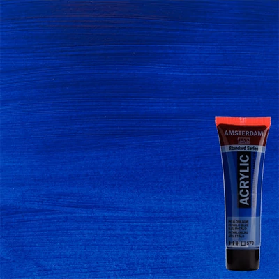 Talens Amsterdam akrilfesték, 20 ml - 570, phthalo blue