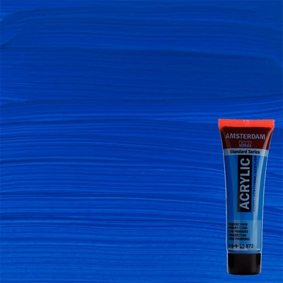Talens Amsterdam akrilfesték, 20 ml - 572, primary cyan