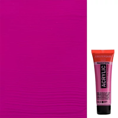 Talens Amsterdam akrilfesték, 20 ml - 577, permanent red violet light
