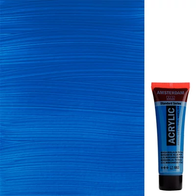 Talens Amsterdam akrilfesték, 20 ml - 582, manganese blue phthalo