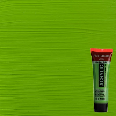 Talens Amsterdam akrilfesték, 20 ml - 605, brilliant green