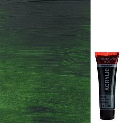 Talens Amsterdam akrilfesték, 20 ml - 623, sap green