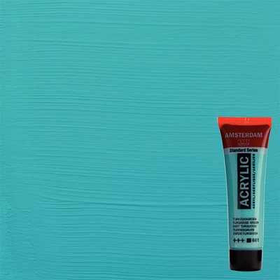 Talens Amsterdam akrilfesték, 20 ml - 661, turquoise green