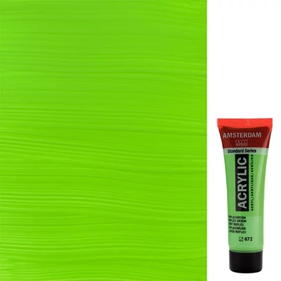 Talens Amsterdam akrilfesték, 20 ml - 672, reflex green